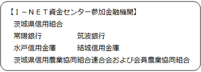 Ｉ－ＮＥＴ資金センター参加金融機関