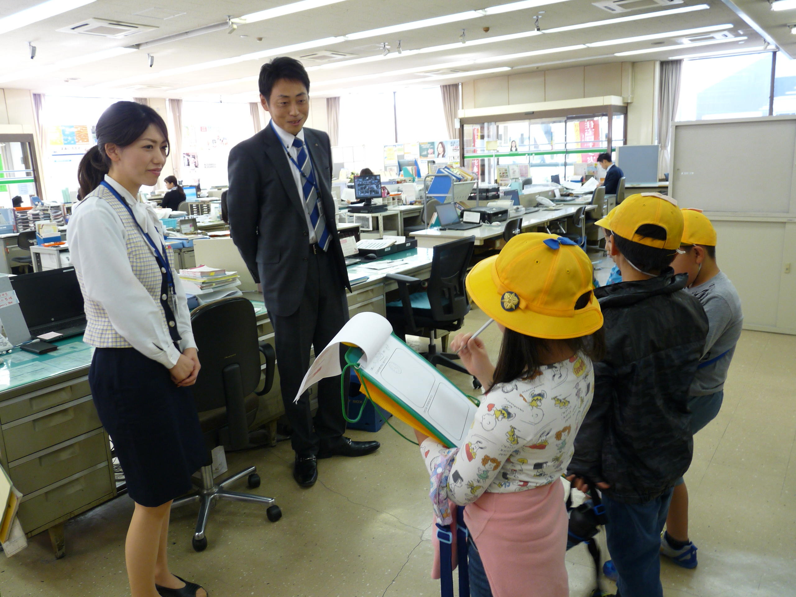 小学生見学（下市支店）